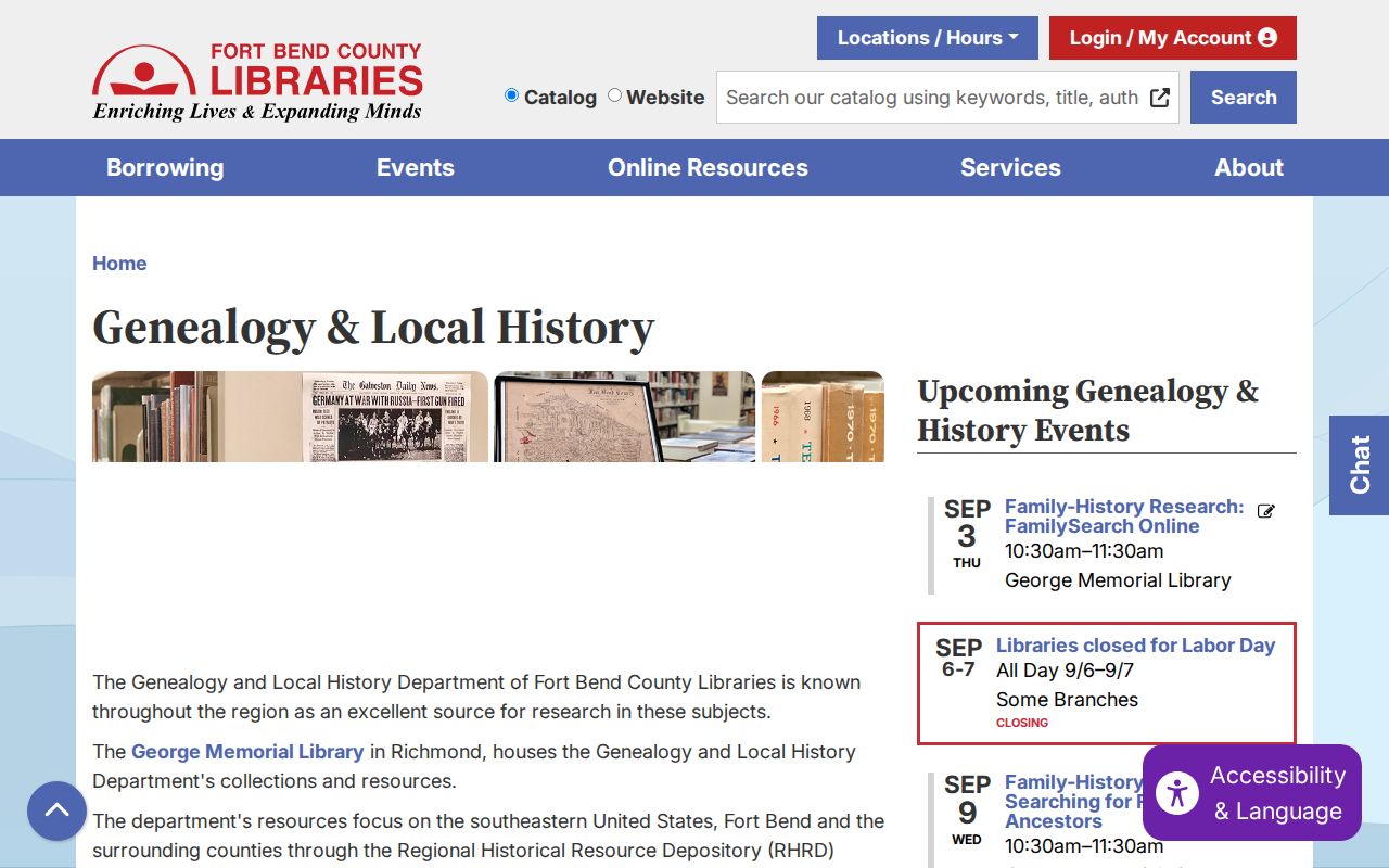 Fresno city directory research at George Memorial Library genealogy department